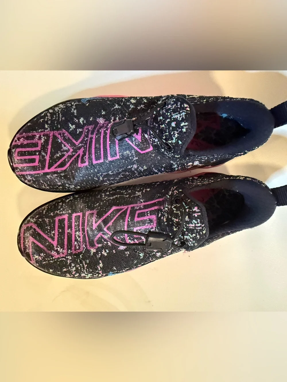 Nike Metcon AMP Black Fire Pink Women’s size 6